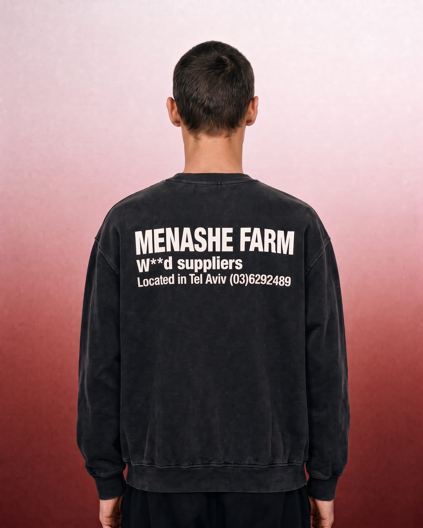 סווטשירט MENASHE WORKER